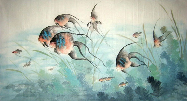 Angelfish,97cm x 180cm(38〃 x 70〃),2326034-z