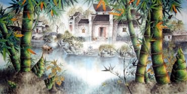 Zhou Zi Yi Chinese Painting 2515001