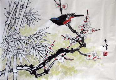 Qi Feng Chinese Painting 2627002
