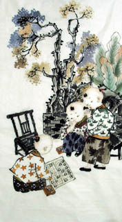 Zhou Si Qi Chinese Painting 3806002