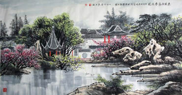 Zhang Tian Cheng Chinese Painting 1006012