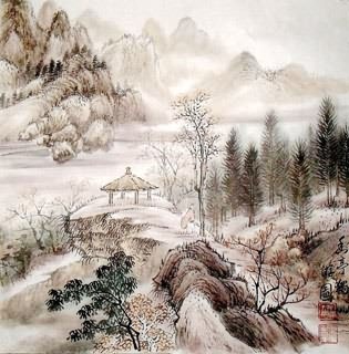 Gao Ren Liang Chinese Painting 1132012