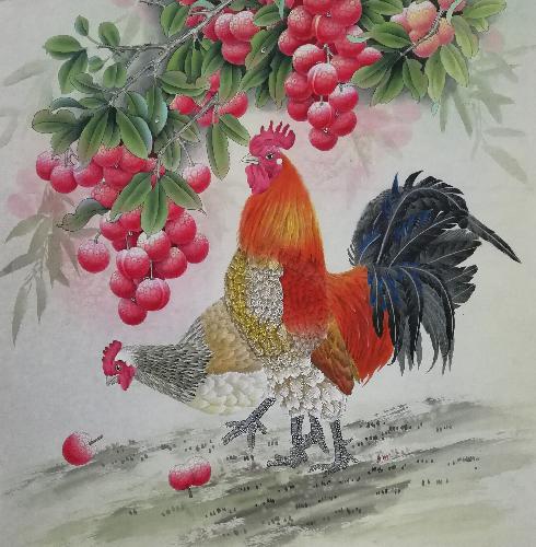 Chicken,66cm x 66cm(26〃 x 26〃),4387011-z
