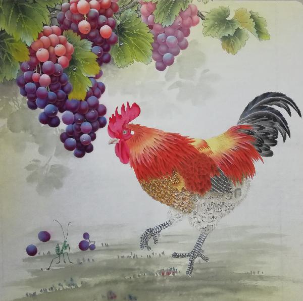 Chicken,66cm x 66cm(26〃 x 26〃),4387014-z