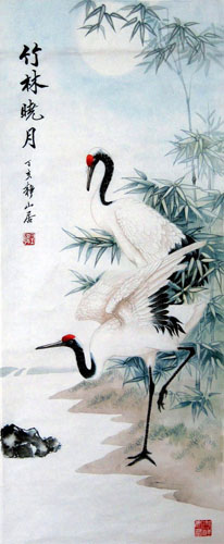 Crane,30cm x 80cm(12〃 x 31〃),4700012-z