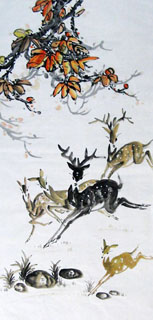 Zhou Ling Chinese Painting 4456003