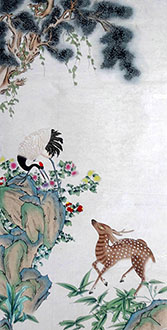 Guo Feng Li Chinese Painting gfl41198002