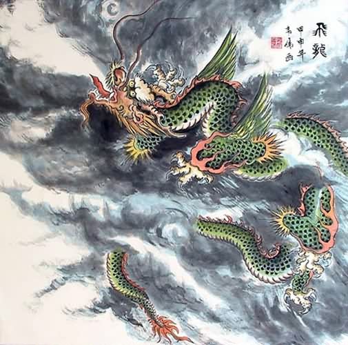 Dragon,50cm x 50cm(19〃 x 19〃),4739010-z