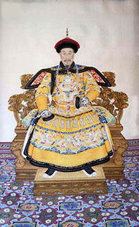 Chinese Emperor & Empress Painting,110cm x 175cm,3537015-x