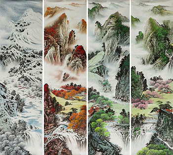 Liu Zhong Wei Chinese Painting lzw11223001