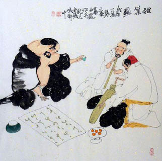 Yang Mu Bai Chinese Painting 3540002
