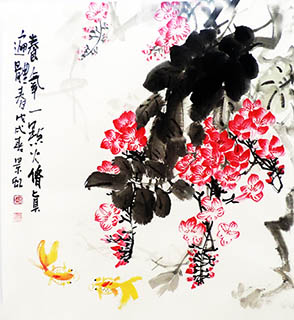 Zhao jing Hong Chinese Painting zjh21157001