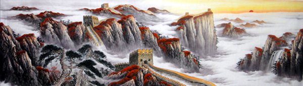 Great Wall,97cm x 340cm(38〃 x 134〃),1016016-z