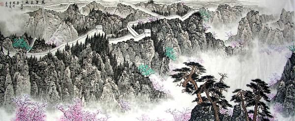Great Wall,70cm x 180cm(27〃 x 70〃),1027002-z