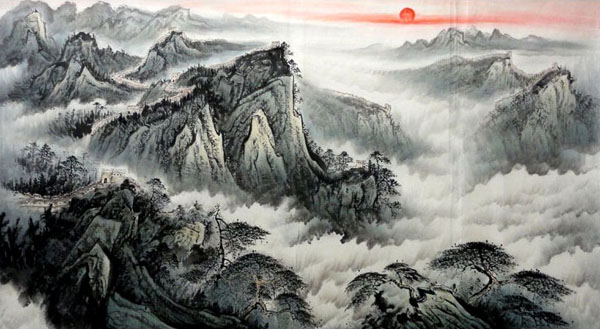 Great Wall,66cm x 136cm(26〃 x 53〃),1038004-z
