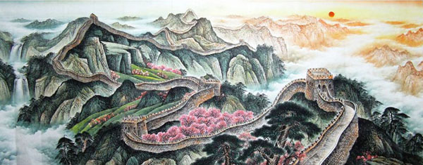 Great Wall,150cm x 350cm(59〃 x 138〃),1086012-z