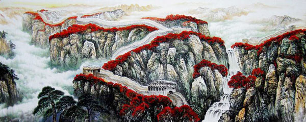 Great Wall,150cm x 350cm(59〃 x 138〃),1086014-z