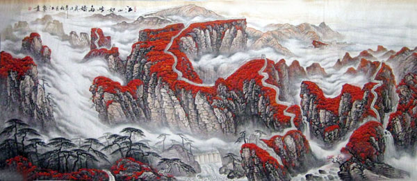 Great Wall,140cm x 360cm(55〃 x 142〃),1086015-z