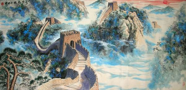 Great Wall,80cm x 180cm(31〃 x 71〃),1695001-z