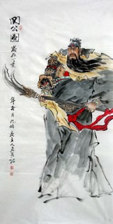 Chinese History & Folklore Painting,69cm x 138cm,3546045-x