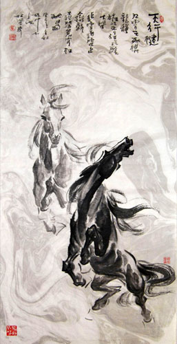 Horse,69cm x 138cm(27〃 x 54〃),41094009-z