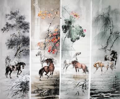 Mo Lin Chinese Painting 4524001