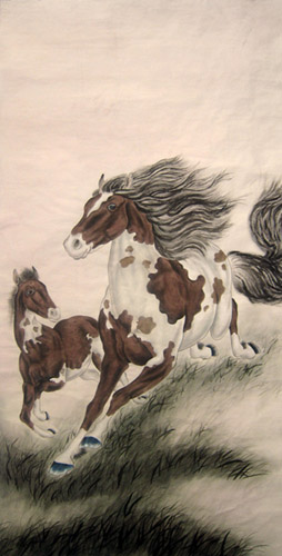 Horse,66cm x 130cm(26〃 x 51〃),4671004-z