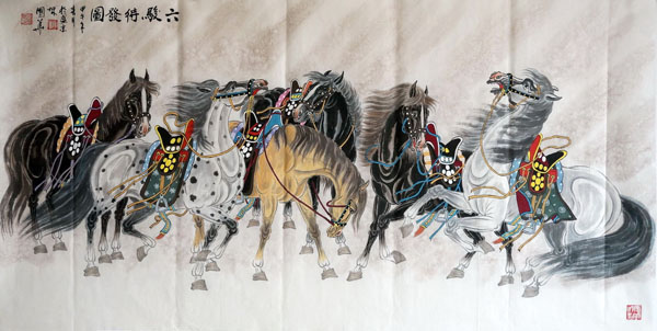 Horse,69cm x 138cm(27〃 x 54〃),4720039-z