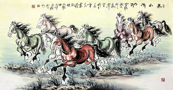 Horse,68cm x 136cm(27〃 x 54〃),4736012-z