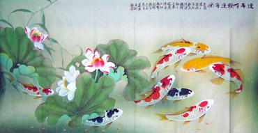 Zhou Dao Quan Chinese Painting 2078001