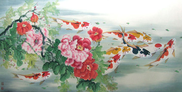 Zhou Dao Quan Chinese Painting 2078011