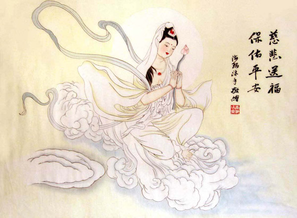 Kuan Yin,62cm x 92cm(24〃 x 36〃),3768002-z