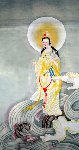 Kuan Yin,69cm x 138cm(27〃 x 54〃),3802032-z