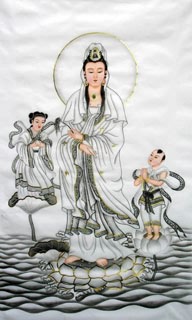 Kuan Yin,66cm x 136cm,3811026-x