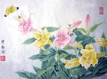 Shu Qin Chinese Painting 2405001