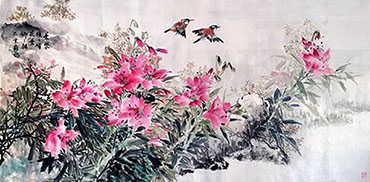 Qin Su E Chinese Painting qse21171001