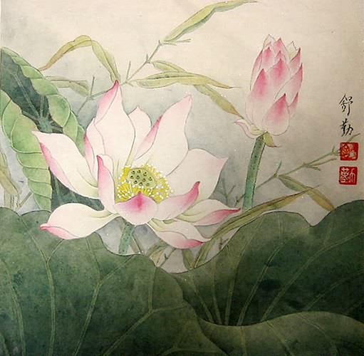 Lotus,33cm x 33cm(13〃 x 13〃),2405006-z