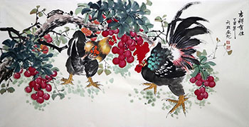 Liu Xiang Chinese Painting lx21230001