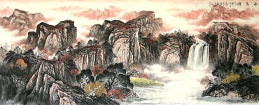Huang Ri Gao Chinese Painting 1001003