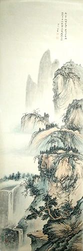 Mountain and Water,50cm x 200cm(20〃 x 79〃),1011011-z