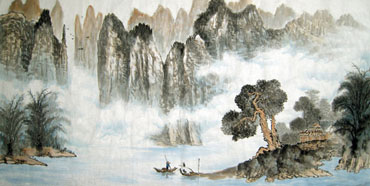 Liu Yan Jiang Chinese Painting 1049018