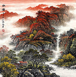 Long Gao Jian Chinese Painting 1191004