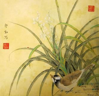 Shu Qin Chinese Painting 2405002