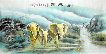 Chinese Other Animals Painting,66cm x 136cm,4443013-x