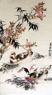 Chinese Other Animals Painting,55cm x 100cm,4517002-x