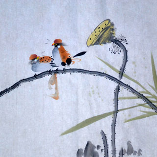 Chinese Other Birds Painting,33cm x 33cm,2408015-x