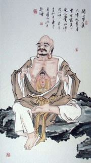 Chinese Other Buddha Painting,57cm x 110cm,3906017-x