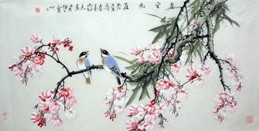 Chinese Other Flowers Painting,50cm x 100cm,2327003-x
