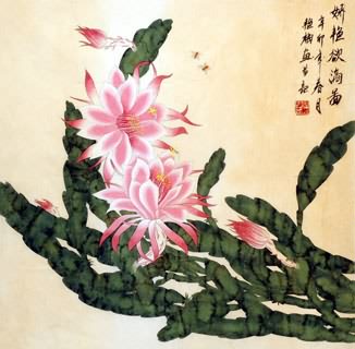 Chinese Other Flowers Painting,69cm x 69cm,2603012-x