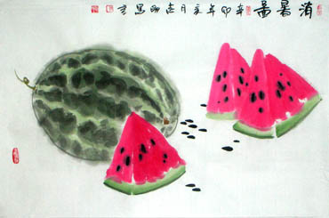 Chinese Other Fruits Painting,69cm x 46cm,2360101-x